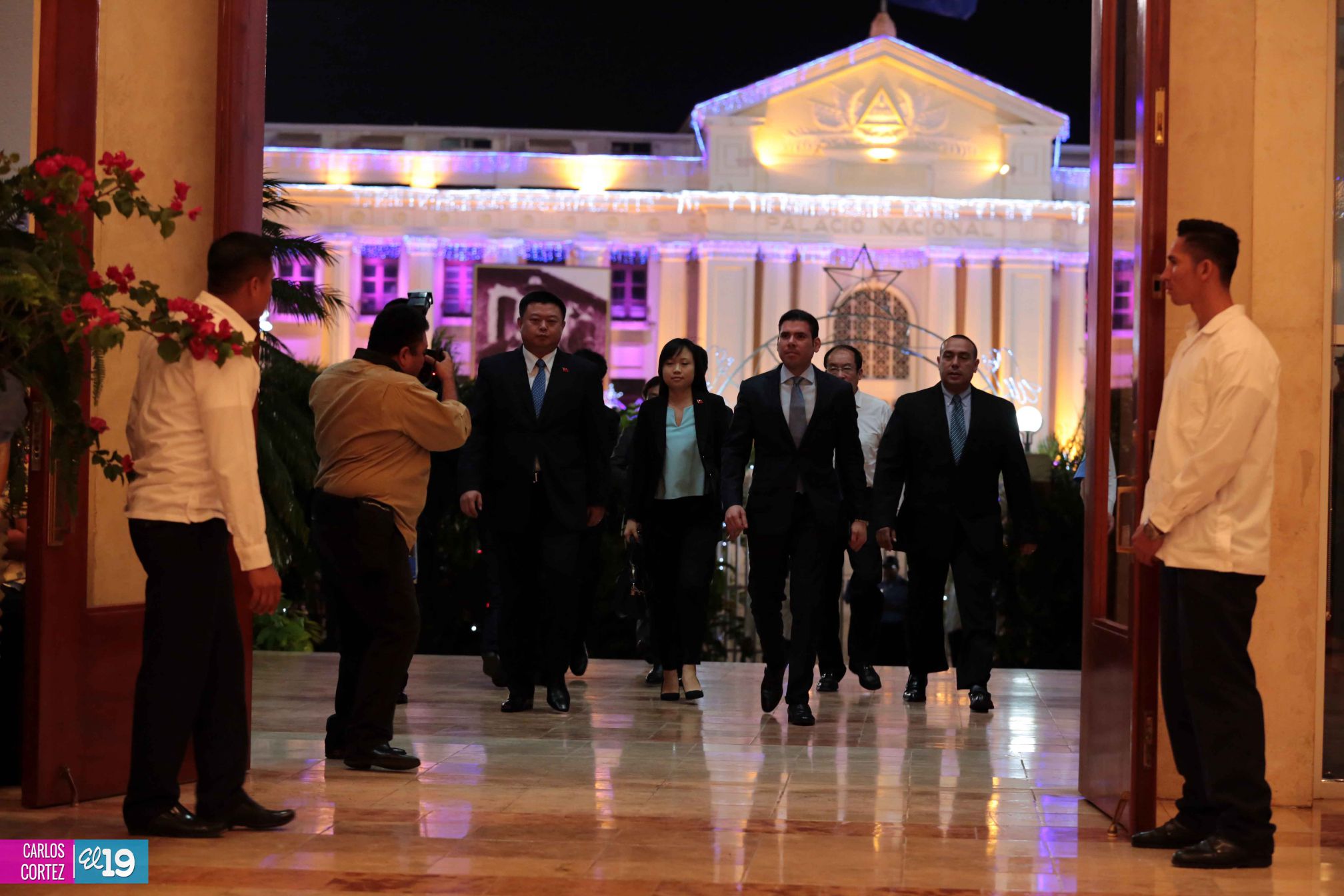 Daniel y Rosario celebran junto a Wang Jing inicio de Obras del Gran Canal por Nicaragua