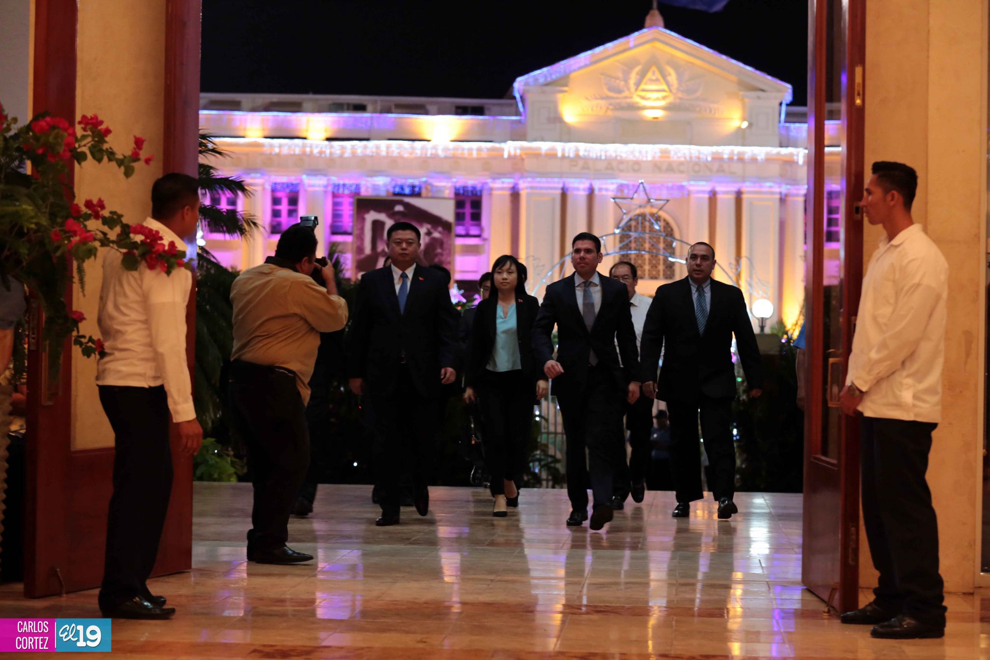 Daniel y Rosario celebran junto a Wang Jing inicio de Obras del Gran Canal por Nicaragua