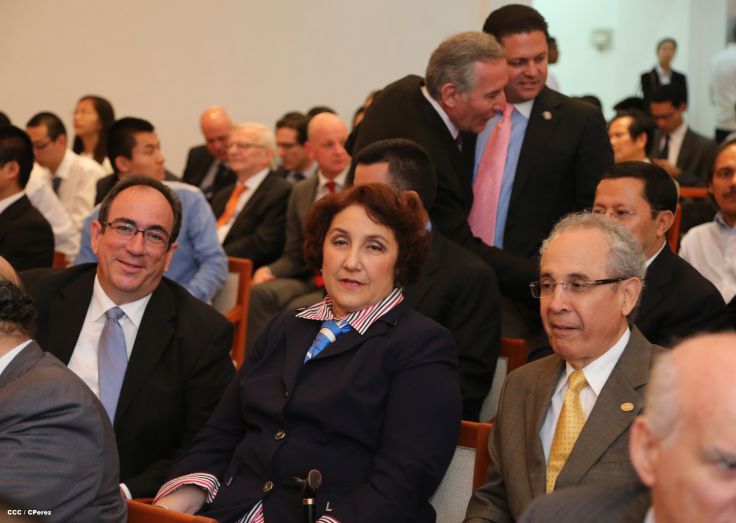Daniel y Rosario celebran junto a Wang Jing inicio de Obras del Gran Canal por Nicaragua