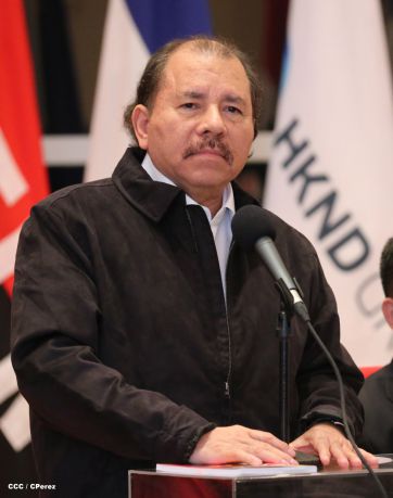 Daniel y Rosario celebran junto a Wang Jing inicio de Obras del Gran Canal por Nicaragua