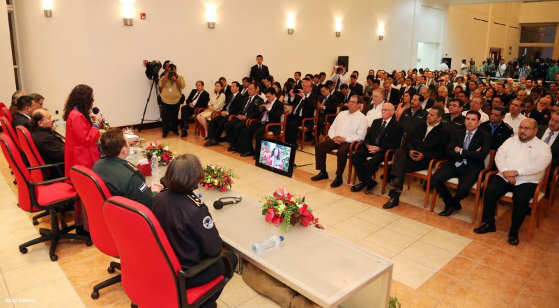 Daniel y Rosario celebran junto a Wang Jing inicio de Obras del Gran Canal por Nicaragua