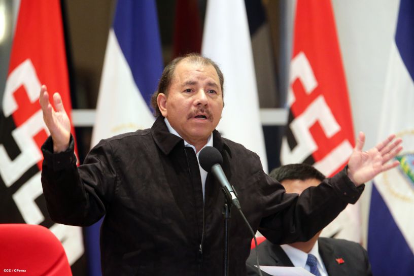 Daniel y Rosario celebran junto a Wang Jing inicio de Obras del Gran Canal por Nicaragua