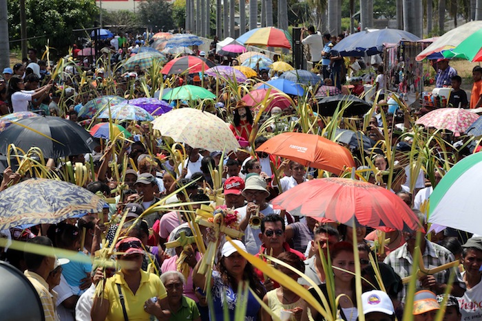 Procesión de la Burrita en Managua (Semana Santa 2013)