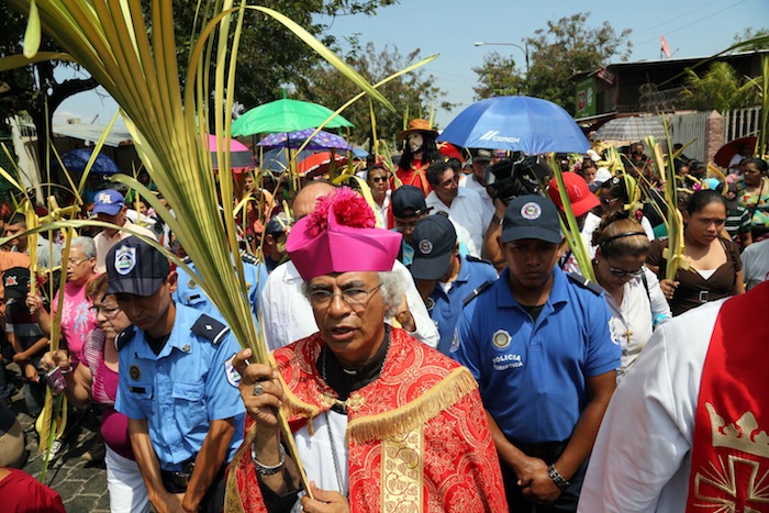 Procesión de la Burrita en Managua (Semana Santa 2013)