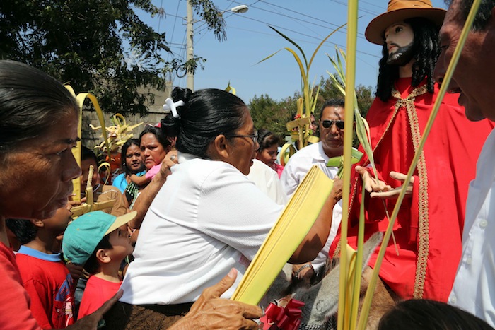 Procesión de la Burrita en Managua (Semana Santa 2013)
