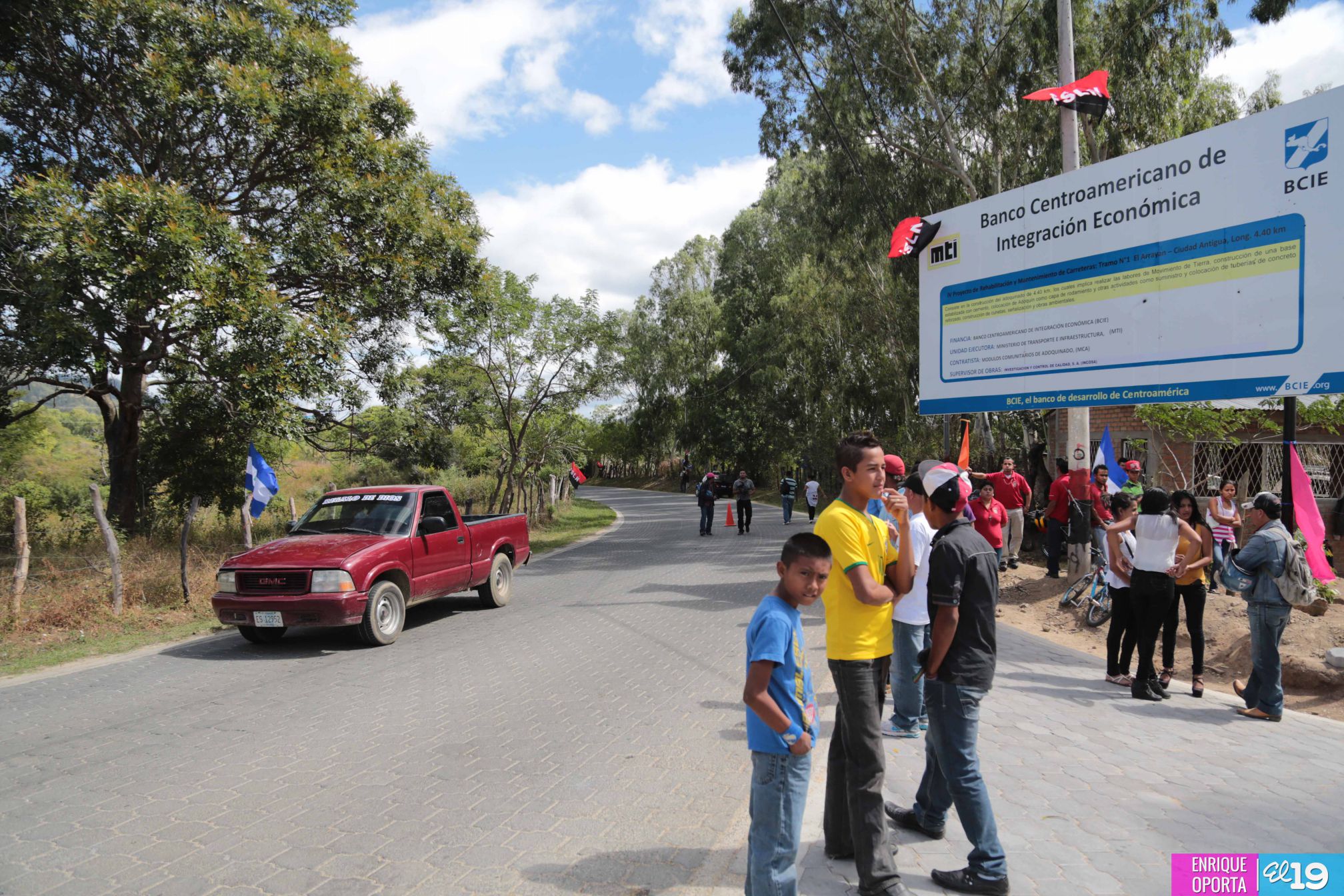 Gobierno Sandinista mejora vías de acceso al municipio de Ciudad Antigua