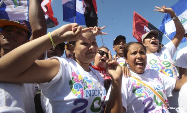 Familias de Nicaragua celebran 8 Años de Victorias