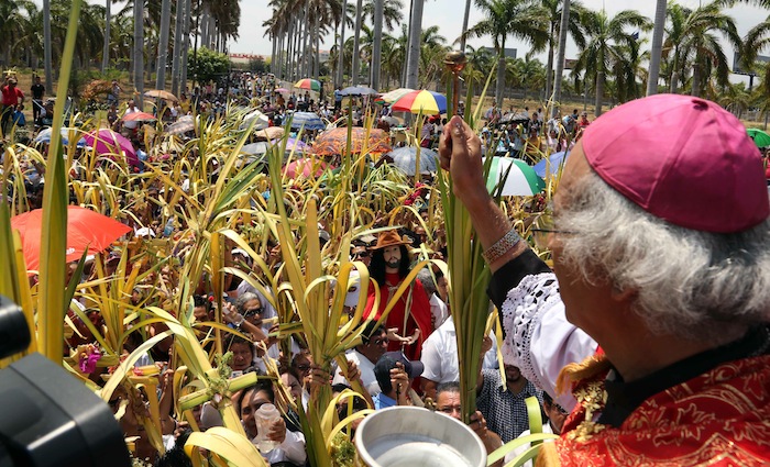 Procesión de la Burrita en Managua (Semana Santa 2013)