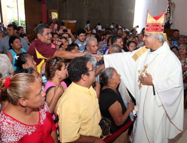 Cardenal Brenes oficia Misa en Día del Bautismo del Señor