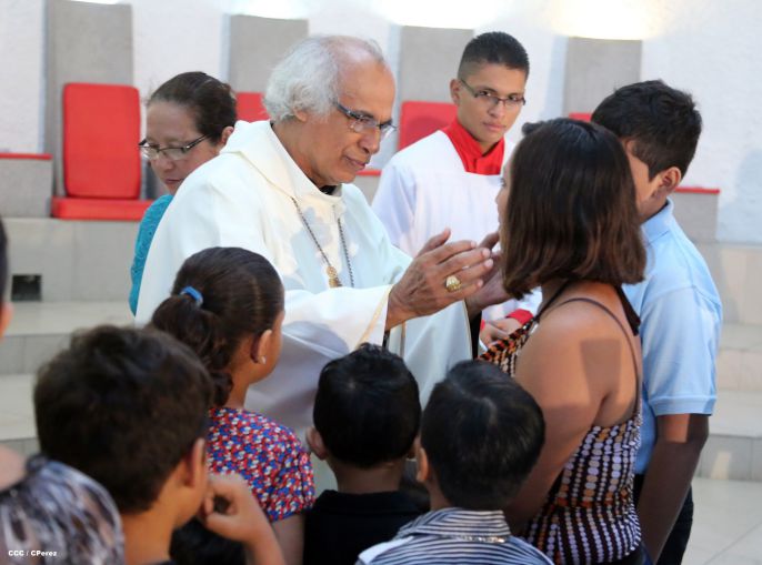 Cardenal Brenes oficia Misa en Día del Bautismo del Señor