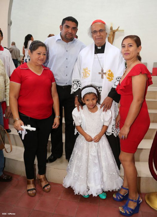 Cardenal Brenes oficia Misa en Día del Bautismo del Señor