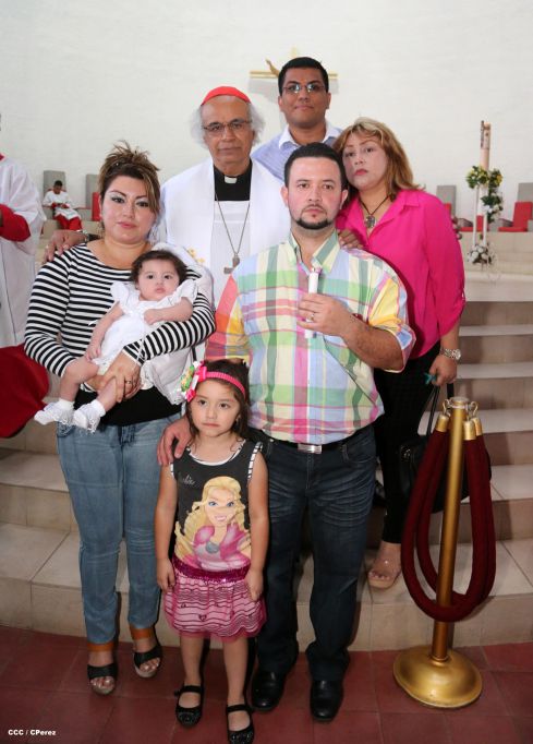 Cardenal Brenes oficia Misa en Día del Bautismo del Señor