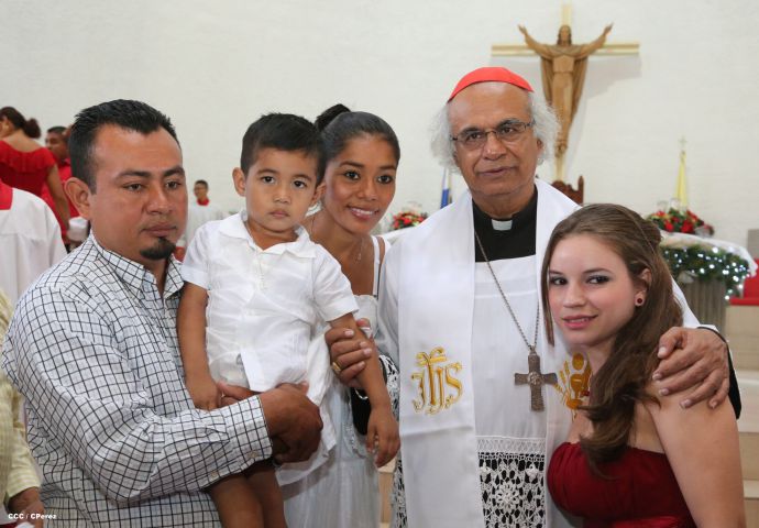 Cardenal Brenes oficia Misa en Día del Bautismo del Señor