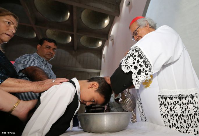 Cardenal Brenes oficia Misa en Día del Bautismo del Señor
