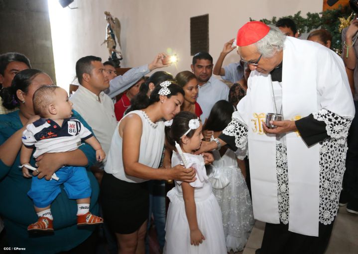 Cardenal Brenes oficia Misa en Día del Bautismo del Señor