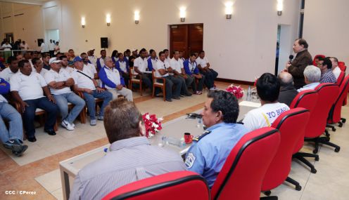 Presidente Daniel sostiene encuentro con medallistas de Juegos Centroamericanos y del Caribe