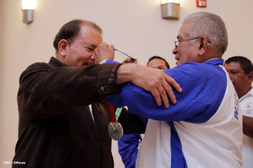 Presidente Daniel sostiene encuentro con medallistas de Juegos Centroamericanos y del Caribe