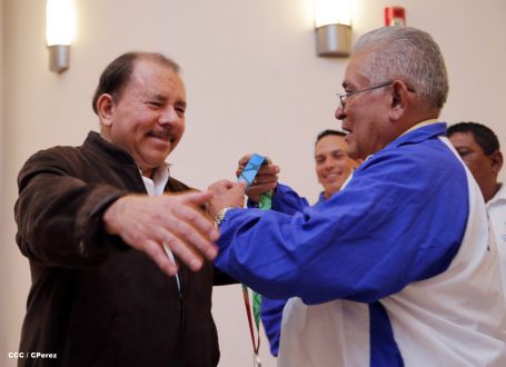 Presidente Daniel sostiene encuentro con medallistas de Juegos Centroamericanos y del Caribe