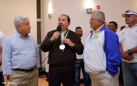 Presidente Daniel sostiene encuentro con medallistas de Juegos Centroamericanos y del Caribe