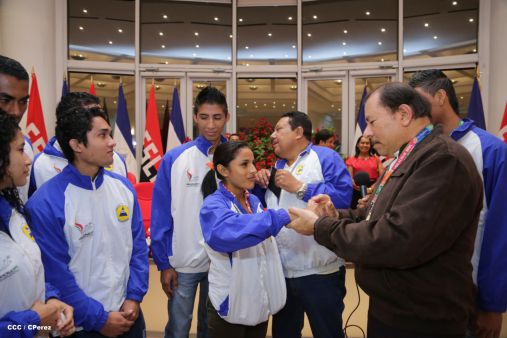 Presidente Daniel sostiene encuentro con medallistas de Juegos Centroamericanos y del Caribe