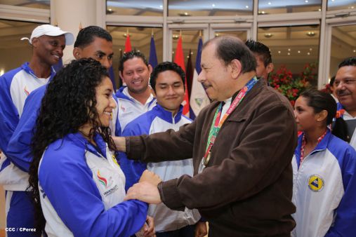 Presidente Daniel sostiene encuentro con medallistas de Juegos Centroamericanos y del Caribe