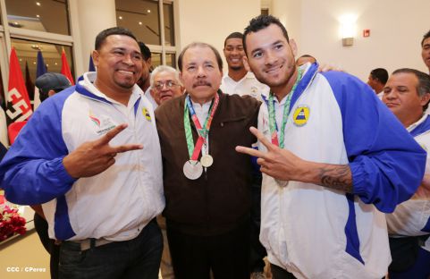 Presidente Daniel sostiene encuentro con medallistas de Juegos Centroamericanos y del Caribe