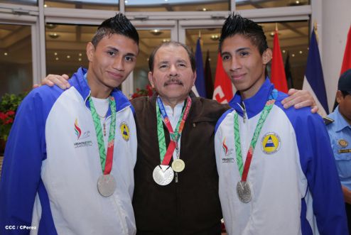 Presidente Daniel sostiene encuentro con medallistas de Juegos Centroamericanos y del Caribe