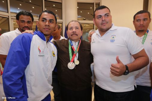 Presidente Daniel sostiene encuentro con medallistas de Juegos Centroamericanos y del Caribe