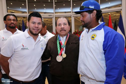 Presidente Daniel sostiene encuentro con medallistas de Juegos Centroamericanos y del Caribe