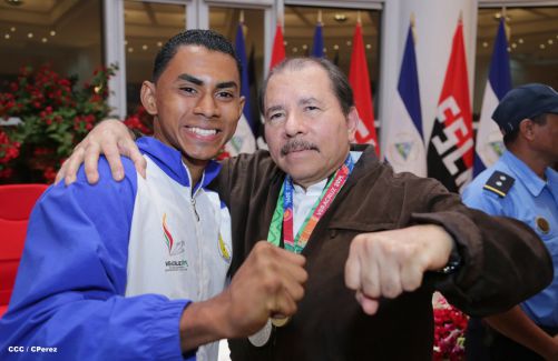 Presidente Daniel sostiene encuentro con medallistas de Juegos Centroamericanos y del Caribe