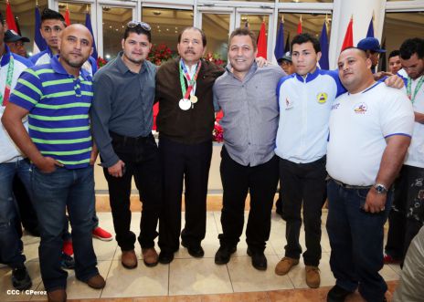 Presidente Daniel sostiene encuentro con medallistas de Juegos Centroamericanos y del Caribe