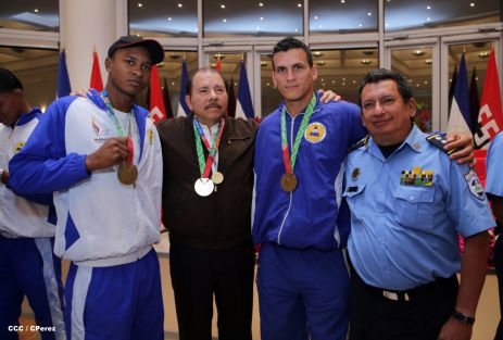 Presidente Daniel sostiene encuentro con medallistas de Juegos Centroamericanos y del Caribe