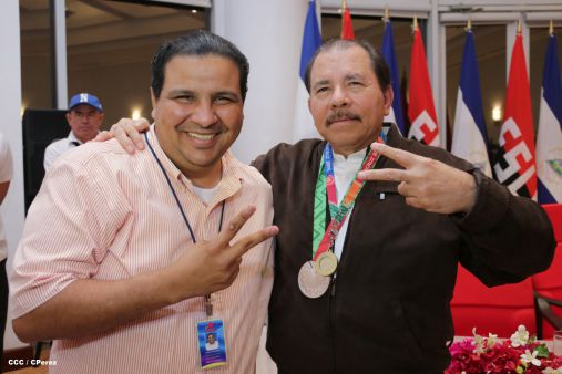 Presidente Daniel sostiene encuentro con medallistas de Juegos Centroamericanos y del Caribe