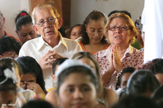 Cardenal Brenes celebra 90 Confirmaciones en Tipitapa