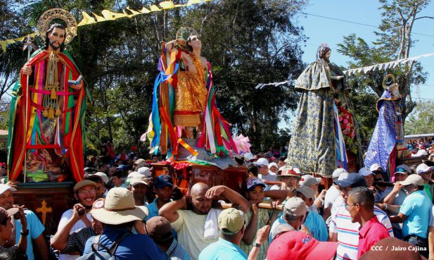 Derroche de fervor en tradicional Tope de los Santos