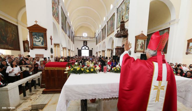 Cardenal Brenes oficia misa en honor a San Sebastián