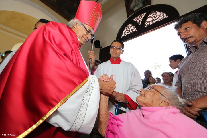 Cardenal Brenes oficia misa en honor a San Sebastián