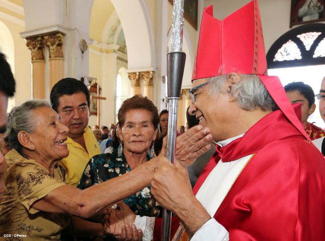 Cardenal Brenes oficia misa en honor a San Sebastián