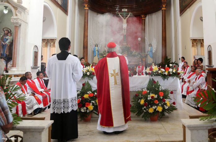 Cardenal Brenes oficia misa en honor a San Sebastián