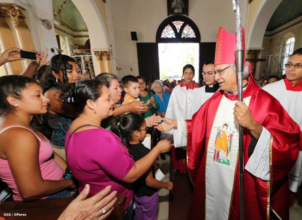 Cardenal Brenes oficia misa en honor a San Sebastián
