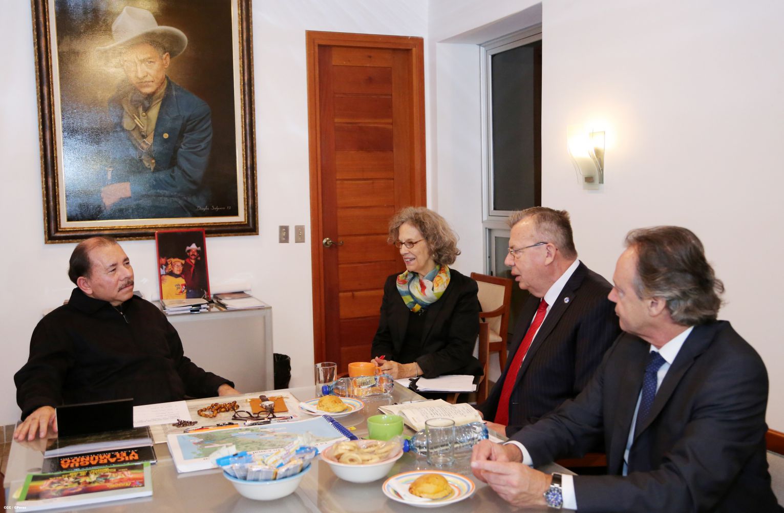 Presidente Daniel se reúne con Director de Agencia ONU contra las Drogas y el Delito