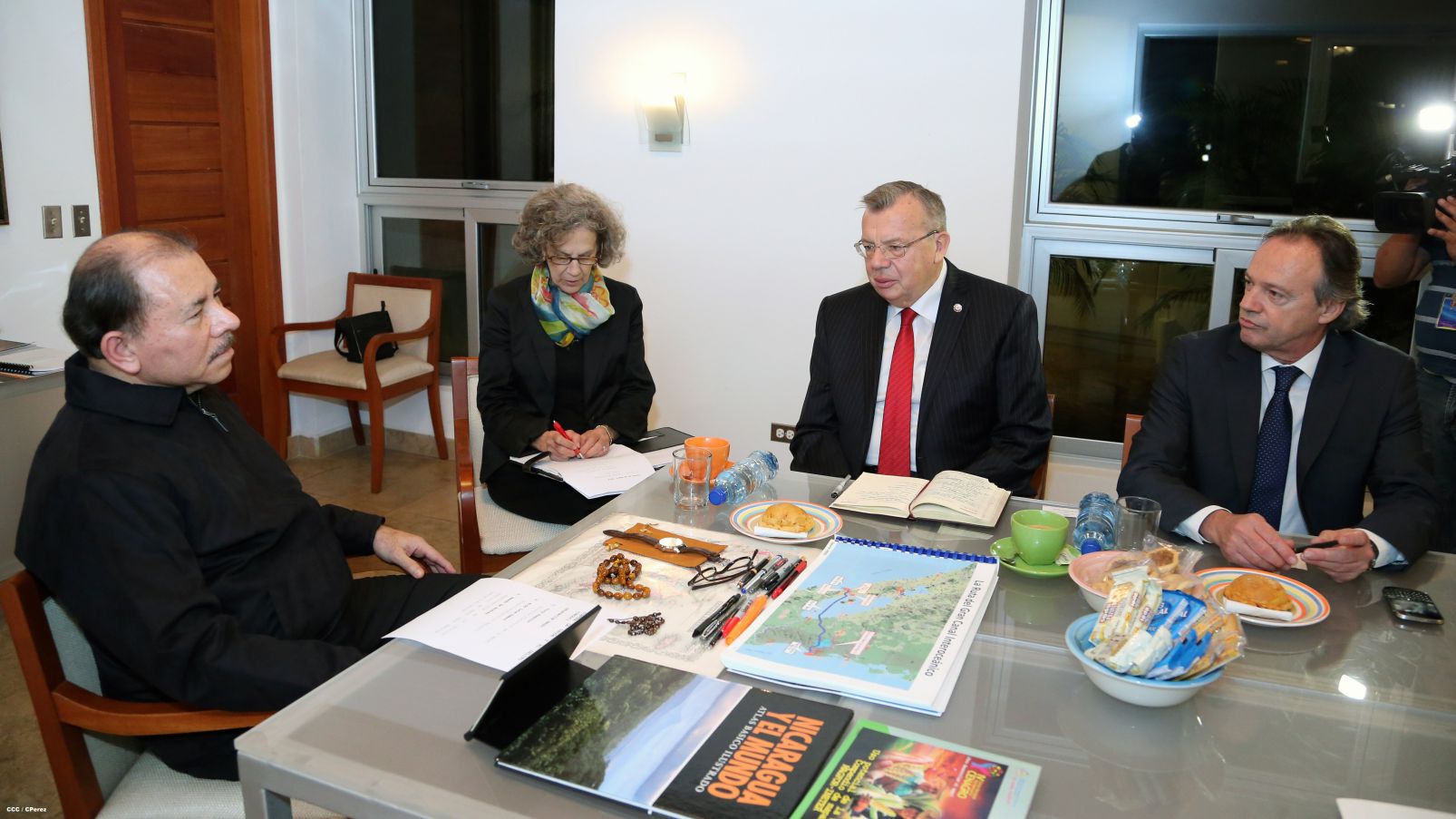 Presidente Daniel se reúne con Director de Agencia ONU contra las Drogas y el Delito