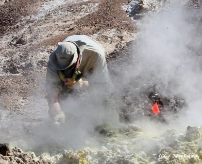 Científicos estadounidenses estudian el Volcán Cerro Negro