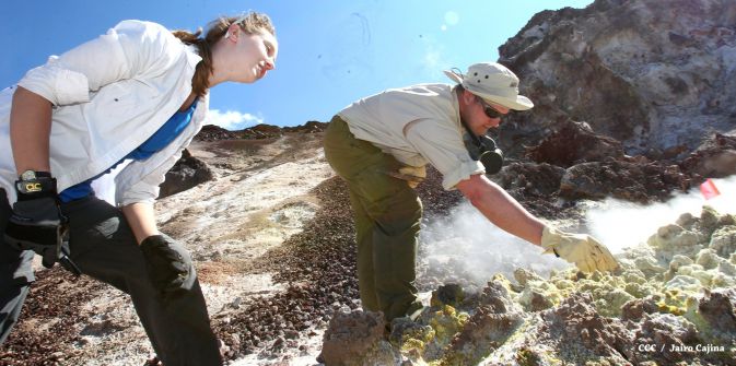 Científicos estadounidenses estudian el Volcán Cerro Negro