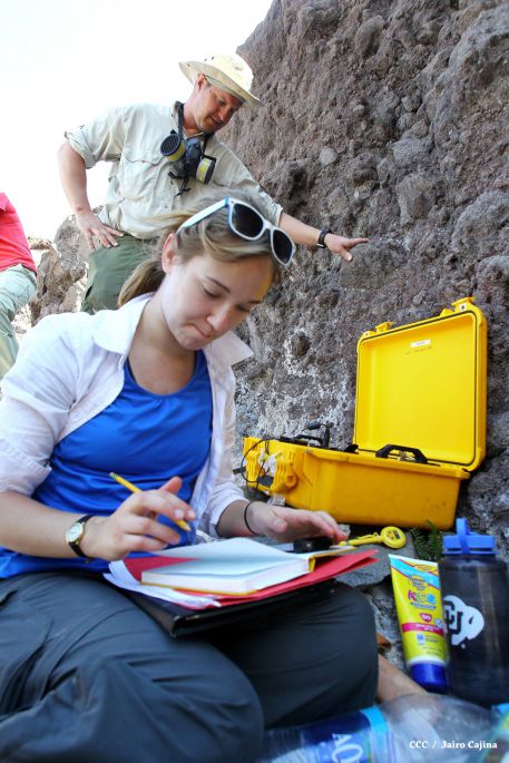 Científicos estadounidenses estudian el Volcán Cerro Negro