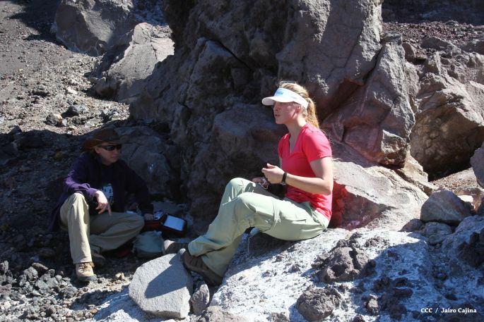 Científicos estadounidenses estudian el Volcán Cerro Negro