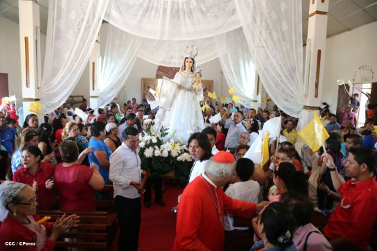 Inician festividades en honor a Nuestra Señora de la Paz