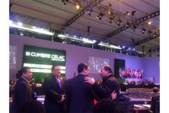 Presidente Daniel y Compañera Rosario en III Cumbre CELAC