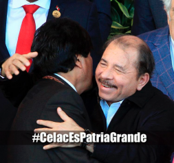 Presidente Daniel y Compañera Rosario en III Cumbre CELAC