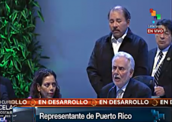 Presidente Daniel y Compañera Rosario en III Cumbre CELAC